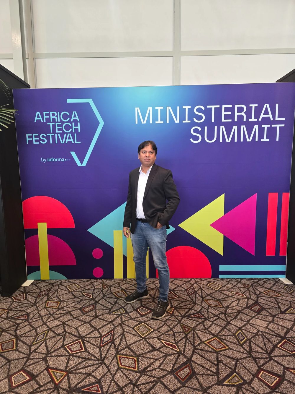 SenthilKumar Velayutham at the Africa Tech Festival Ministerial Summit